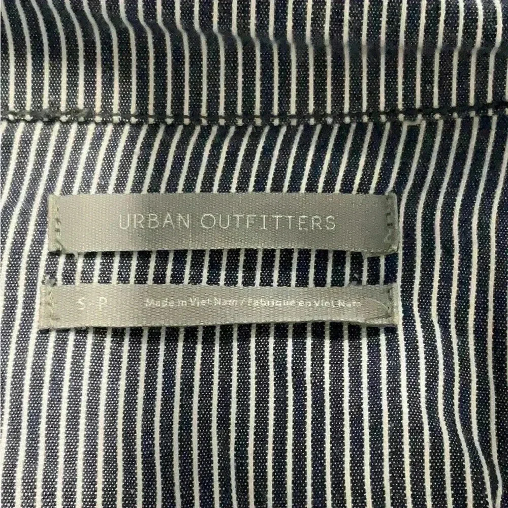 EUC! Urban Outfitters striped romper w/ belt and pockets - sz Small, gorpcore - Picture 4 of 8